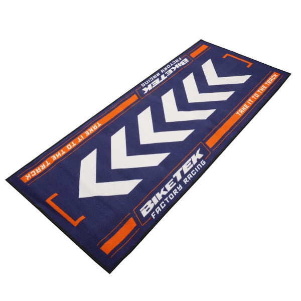biketek Biketek 'series 7' garage mat - orange (190x80cm)